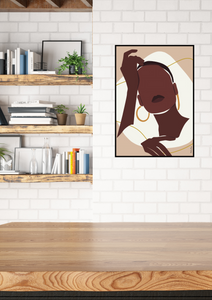 Black Woman Wall Art - NTUMBA