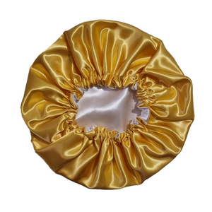 Satin BONNET double face - Cuffia in raso da notte